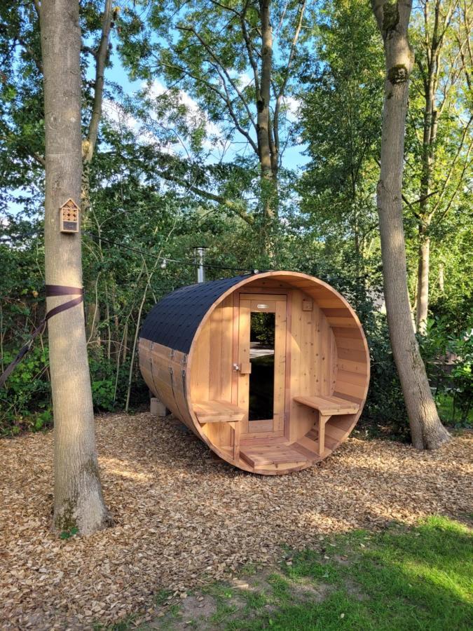 Retro Chic Wellness Met Hottub & Sauna Ewijk Exterior photo